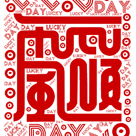 Word2art Wallpapers-Lucky Day .